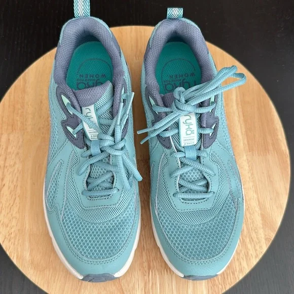 Ryka Water-Repellent Lace-Up Walking Sneaker - Skyrise - Picture 5 of 6